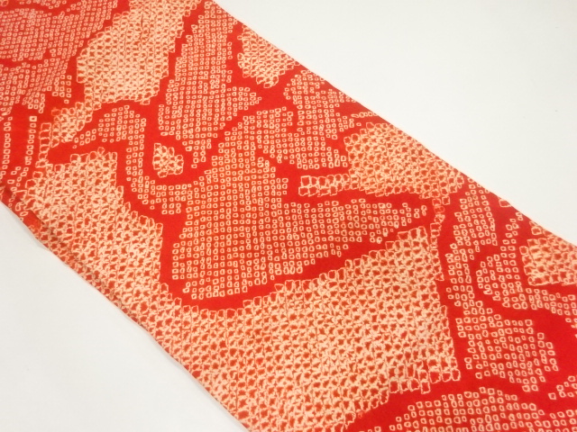 JAPANESE KIMONO / ANTIQUE NAGOYA OBI / SILK / ALL SHIBORI / BIRDS